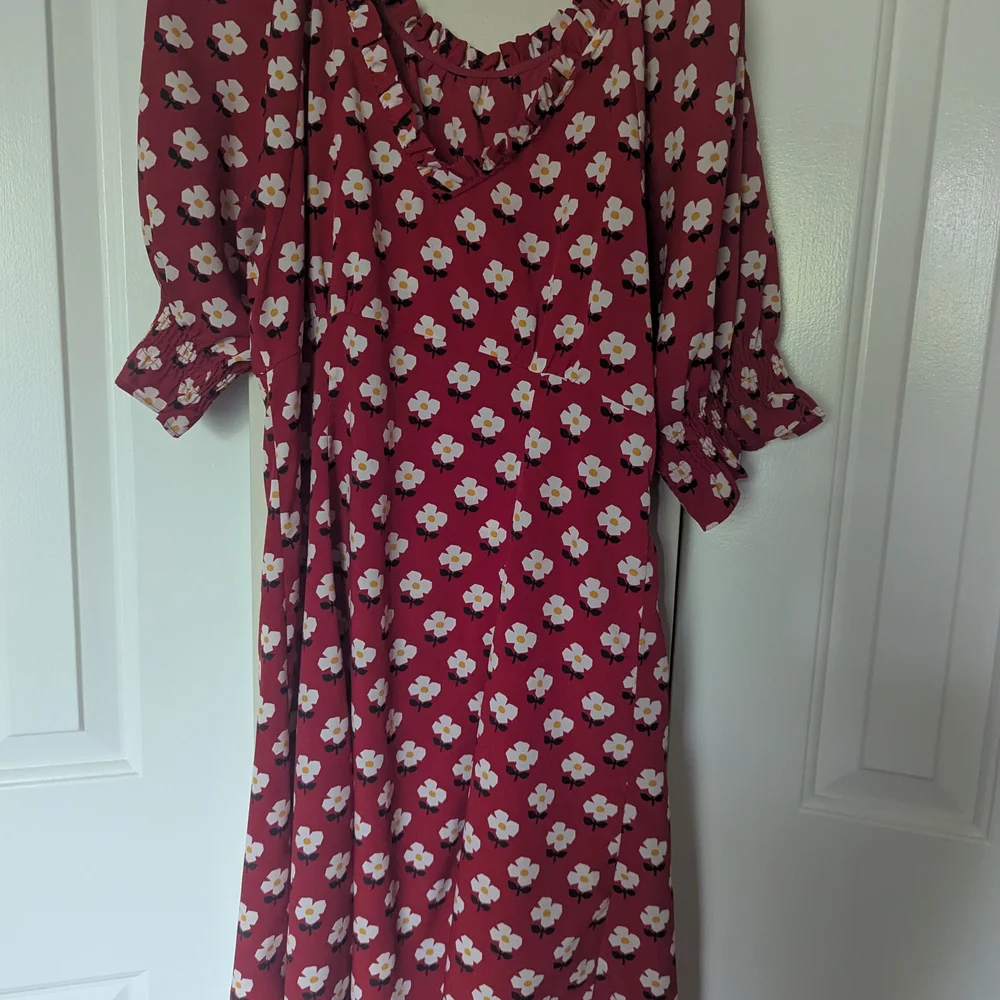 Kate Spade Block Flower Fluid Dress - Picture 4 of 5